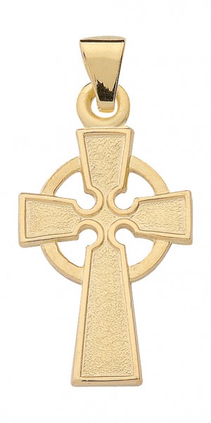 keltischer Kreuzanhänger 585 Gold