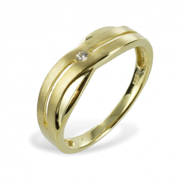 Gold Ring mit Stein